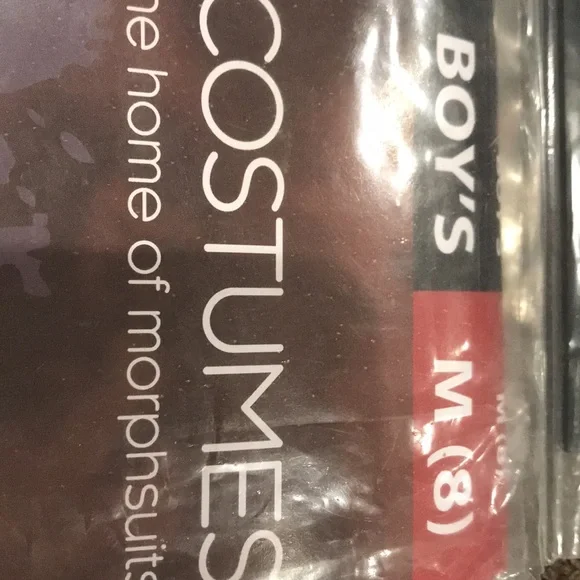 KIDS SLIME ZOMBIE MORPHSUIT Costumes Boy’s Size M(8) - Picture 6 of 8